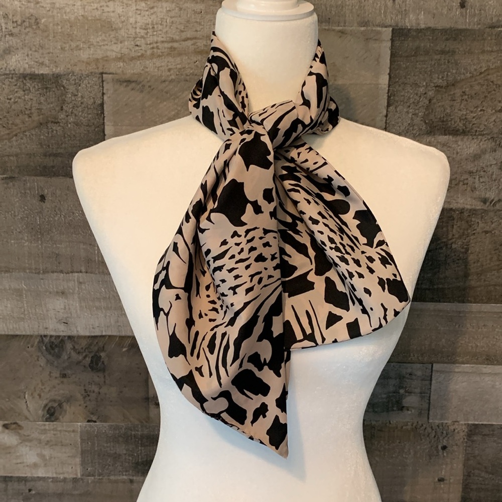 Handmade Leopard Print Scarf